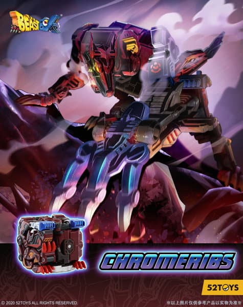 52TOYS BEASTBOX BB-31CH CHROMERIBS（クロームリブ）