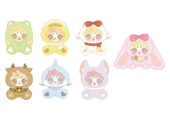 【BOX販売】PENGPENG-動物日記（1BOX=6個）