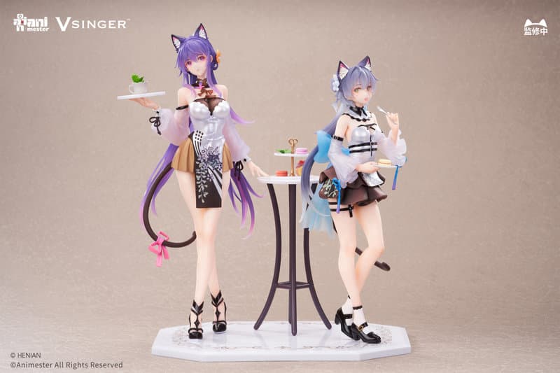 Animester VSINGER 洛天依＆墨清弦 不思議のティーブレイクVer. 1/7スケール塗装済完成品フィギュア