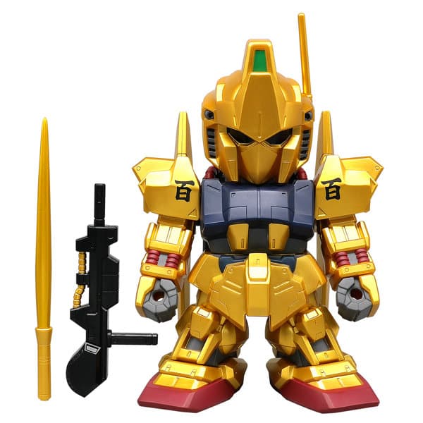 ジャンボソフビフィギュアSD SDガンダム MSN-00100 SD 百式 限定・ゴールドバージョン