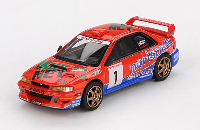 スバル インプレッサ WRC97 DRM 1999 優勝車 ＃1 （左ハンドル）