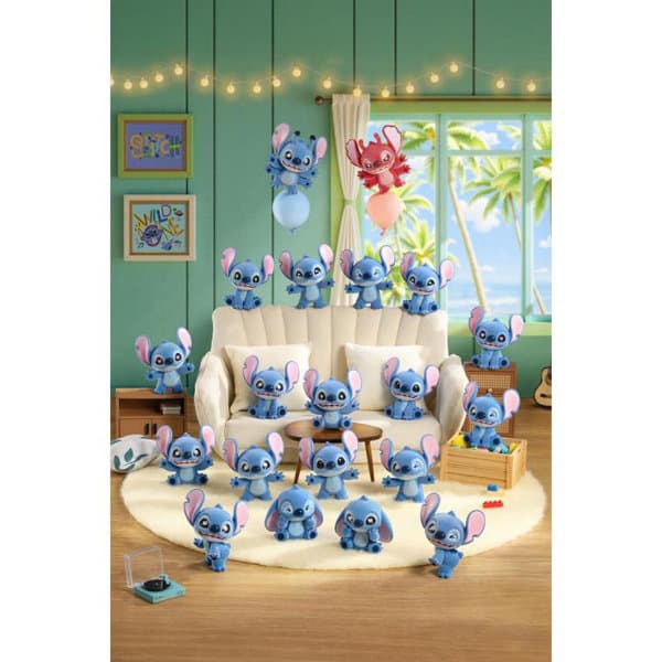 【BOX販売】ディズニー スティッチ ふわふわシリーズ MINIフィギュア （1BOX=10個）