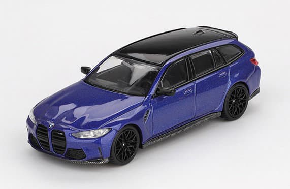 BMW M3 Mパフォーマンス ツーリング ポルティマオブルーメタリック（右ハンドル）