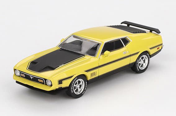 フォード マスタング マッハ1 1971 グラバーイエロー（左ハンドル）