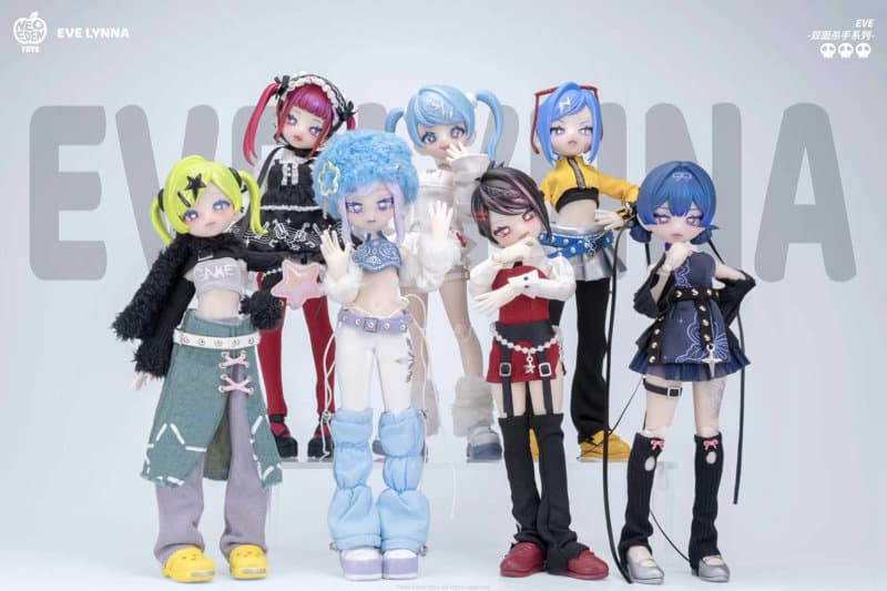 【BOX販売】001_NEO EDEN TOYS Eve lynna 双面の殺し屋シリーズ トレーディングドール（1BOX=6個入）