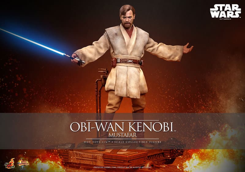 【ムービー・マスターピース】 『スター・ウォーズ エピソード3/シスの復讐』1/6スケールフィギュア オビ=ワン・ケノービ（ムスタファー）