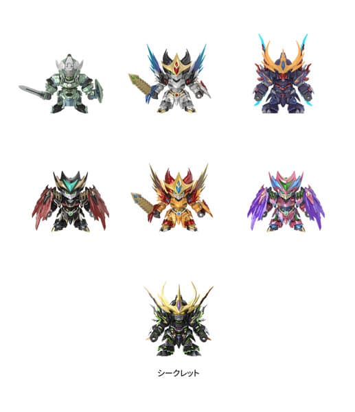 【BOX販売】MOTOR NUCLEAR 星甲魂将伝シリーズ トレーディングフィギュア Vol.2（1BOX=6個入）