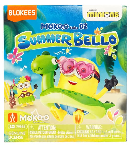 【BOX販売】ミニオンズ MOKOOシリーズ.02 ミニオンズ SUMMER BELLO （全7種） 1BOX:6個入