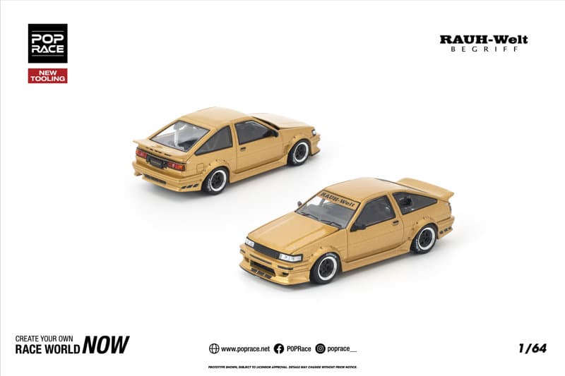 RWB AE86 ゴールド