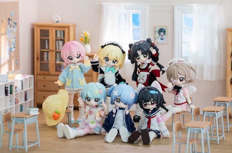 【BOX販売】小さな鍵 設定集可動BJD（1BOX=6個入）