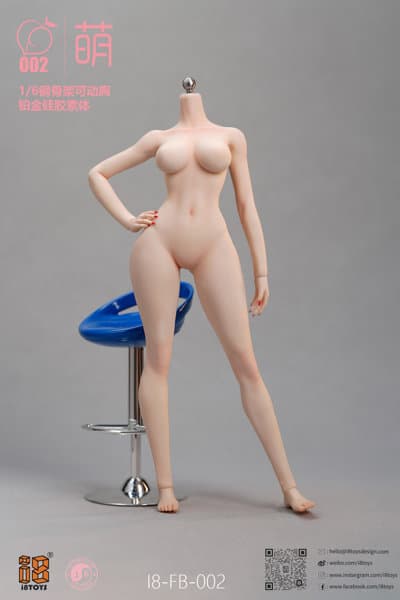 I8TOYS 萌シリーズ 1/6スケール シームレス可動女性素体 I8-FB-002-B（通常Ver.）
