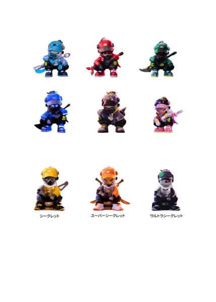 【BOX販売】WHIMSY WONDER FACELESS 熱血三国シリーズ トレーディングフィギュア（1BOX=6個入）