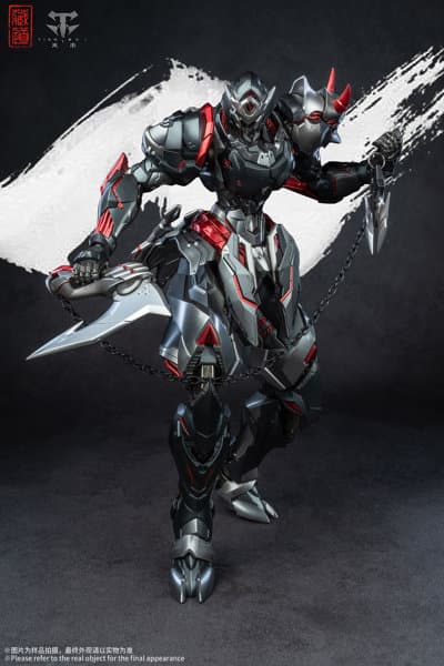ZEN Of Collectible（蔵道模型） CD-07B 影域衆-せん冥（センメイ） 黒幽霊 合金可動フィギュア