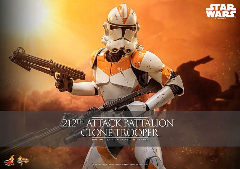 【ムービー・マスターピース】 『スター・ウォーズ エピソード3/シスの復讐』1/6スケールフィギュア クローン・トルーパー（第212突撃大隊）