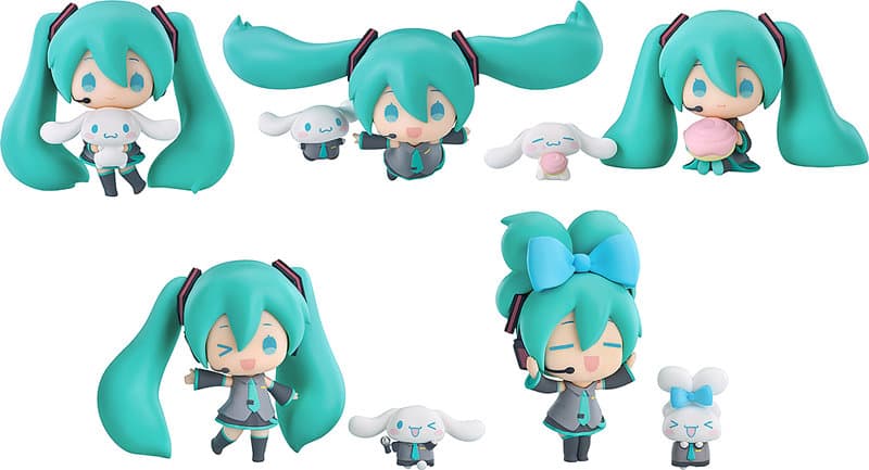 【BOX販売】トレーディングフィギュア 初音ミク×シナモロール （全5種） 1BOX:5個入