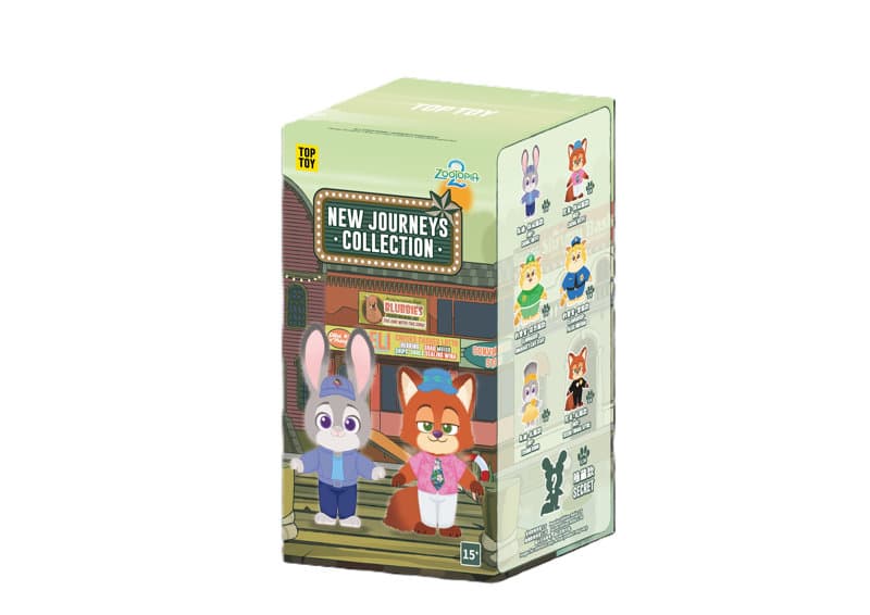 【BOX販売】ディズニー『ズートピア2』新たな旅路シリーズぬいぐるみチャームブラインドボックス（1BOX=6個入）