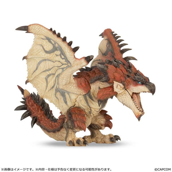 カプコンフィギュアビルダー ソフビモデル リオレウス モンスターハンター