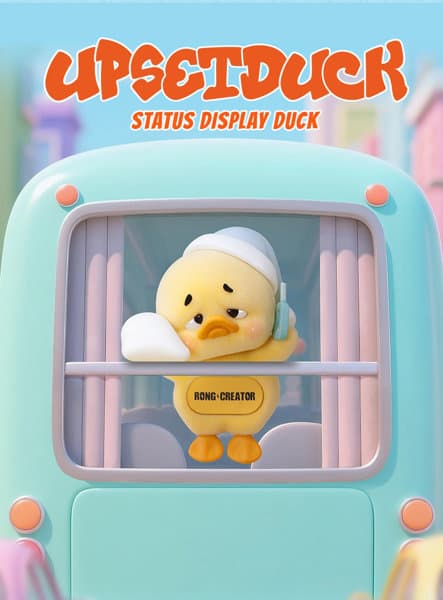 【BOX販売】UPSETDUCK‐ステータスダックシリーズ（1BOX=6個入）