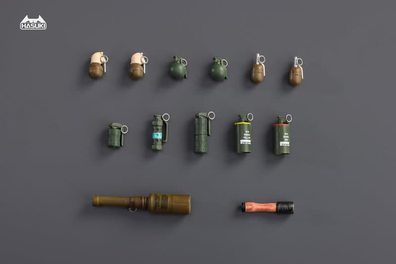 WM-06 グレネードセット アクションフィギュア用完成品オプションパーツ