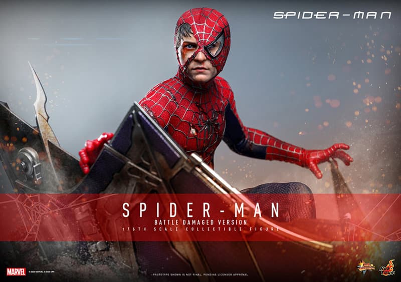 【ムービー・マスターピース】 『スパイダーマン』1/6スケールフィギュア スパイダーマン（バトルダメージ版）