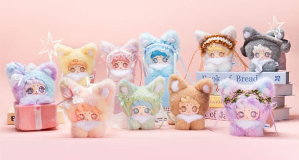 【BOX販売】ペンペン 花ふわ狐 ― 秘境シリーズ（1BOX=8個入）