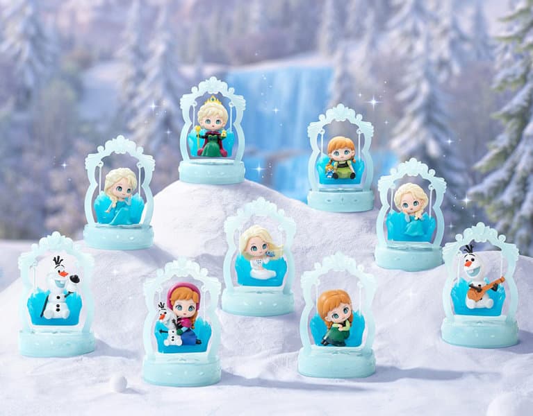 【BOX販売】52TOYS BLINDBOX アナと雪の女王 ブランコシリーズ（1BOX=8個入）