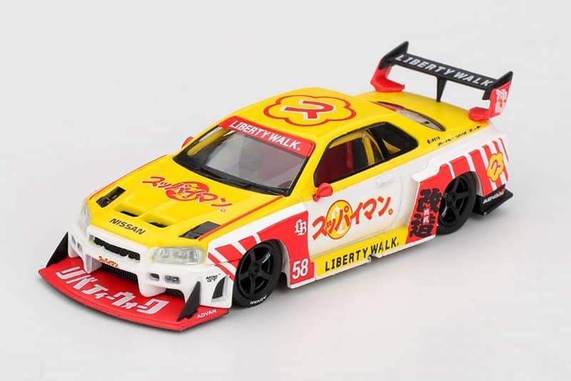 Nissan LB-ER34 Super Silhouette スッパイマン 沖縄（右ハンドル）