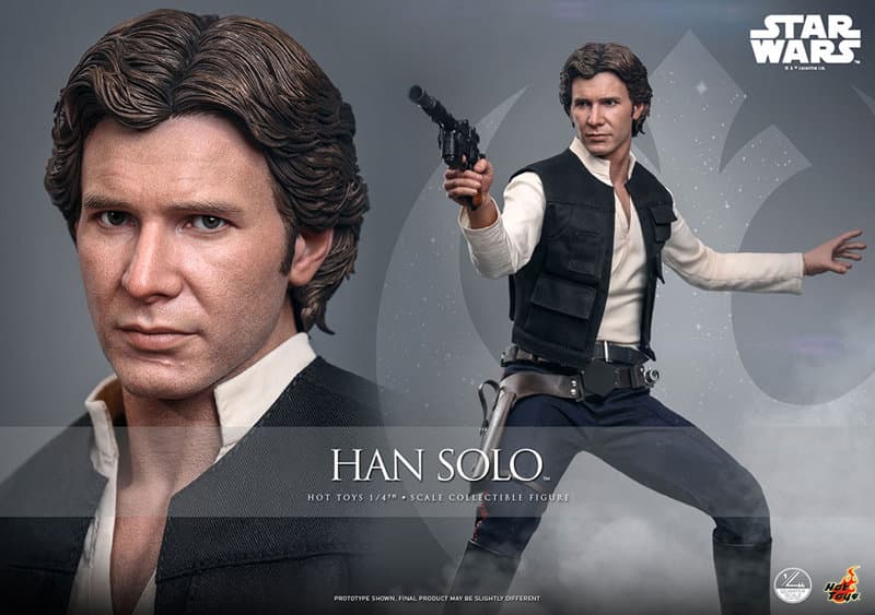 【クオーター・スケール】『スター・ウォーズ エピソード4/新たなる希望』1/4スケールフィギュア ハン・ソロ