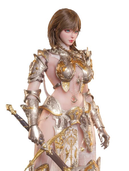 フュージョンファンタジー x ダムトイ 1/6 コレクティブル アクションフィギュア ディエティ・イロージョン シリーズ ホワイトアウル ― フィリオ 植毛版