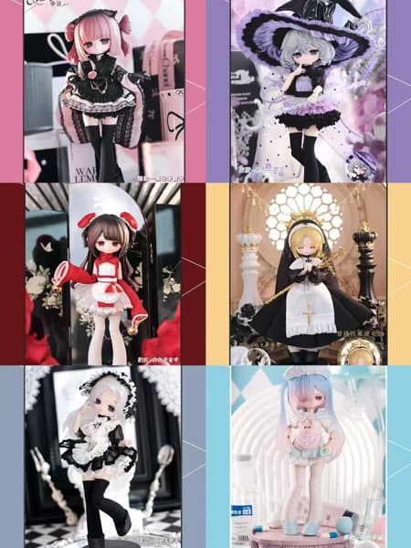 【BOX販売】匣中詩「無症状」シリーズ BJD（1BOX=4個入）