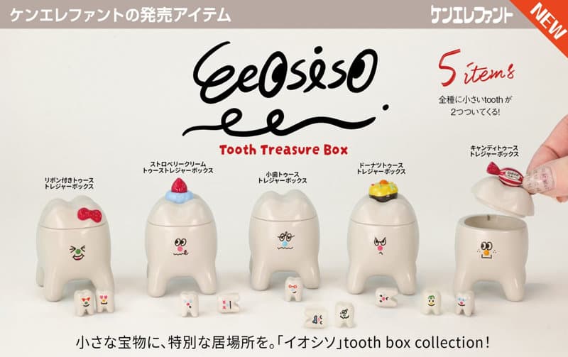 【BOX販売】Eeosiso「イオシソ」トゥーストレジャーボックス （全5種） 1BOX:12個入