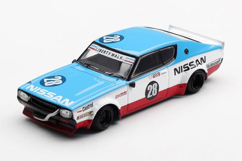 Nissan スカイライン ケンメリ リバティーウォーク Nissan Racing ’75 コンセプト（右ハンドル）