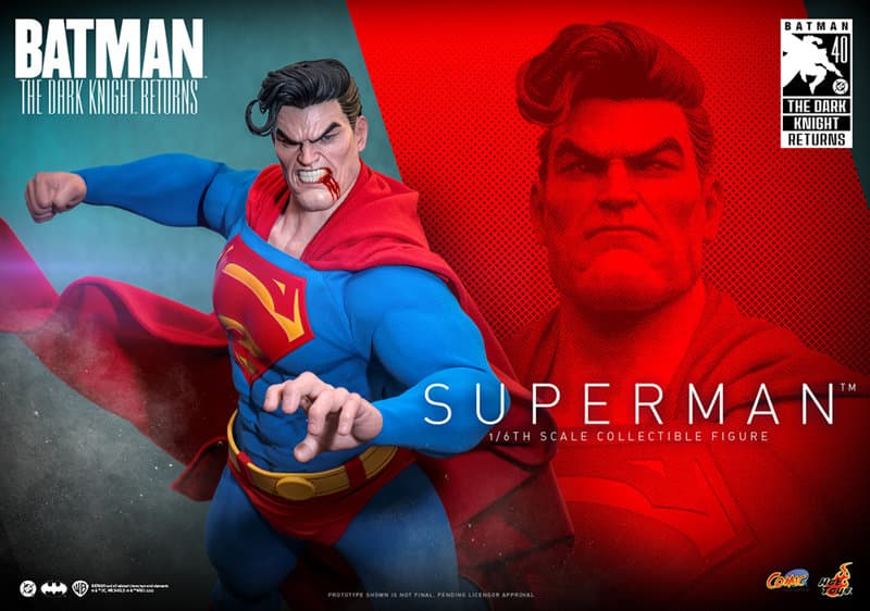 【コミック・マスターピース】『バットマン:ダークナイト・リターンズ』1/6スケールフィギュア スーパーマン