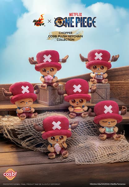 【BOX販売】【ホットトイズ・ZAKKA】 コスビ・ぬいぐるみキーチェーンNetflixシリーズ「ONE PIECE」チョッパー Netflixシリーズ実写版「ONE PIECE」