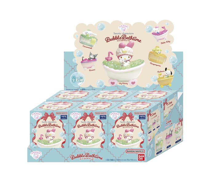 【BOX販売】トキメルズBOX！サンリオキャラクターズ ばぶるばすたいむ