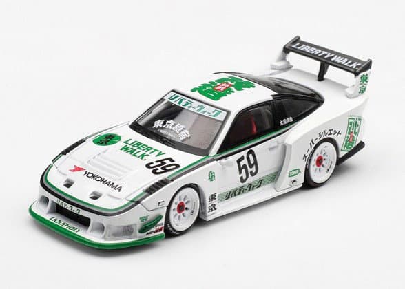 Nissan LB-Super Silhouette 180SX ホワイト（右ハンドル）