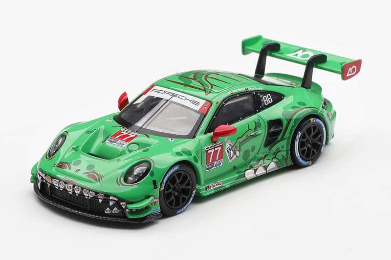 ポルシェ 911 GT3 R （992） IMSA セブリング12時間 2025 優勝車 ＃77 AO Racing（左ハンドル）
