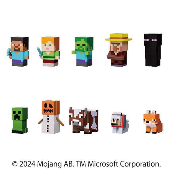 【BOX販売】（再販）MINECRAFT マインクラフト ソフビパペットマスコット