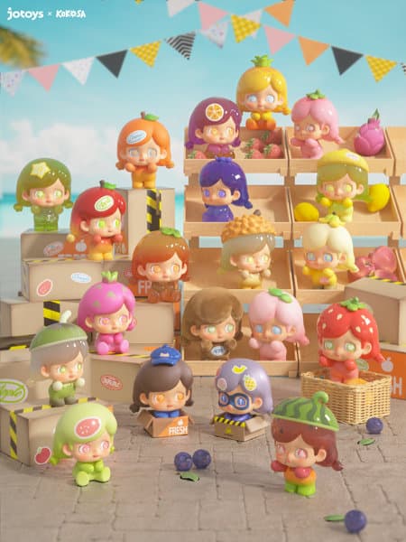 【BOX販売】JOTOYS KOKOSA 果物の刺客シリーズ トレーディングフィギュア（1BOX=12個入）