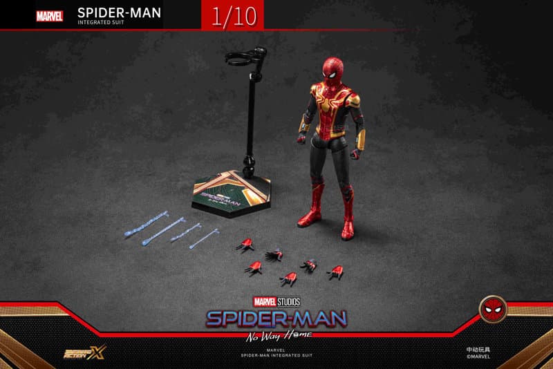 スパイダーマン アップグレードスーツ ノー・ウェイ・ホーム （7インチ Xシリーズ）