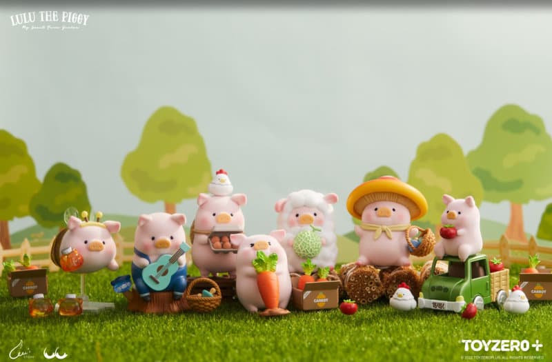 【BOX販売】LuLu the Piggy-ルル・ザ・ピギー ファームガーデンシリーズ（1BOX=6個入）