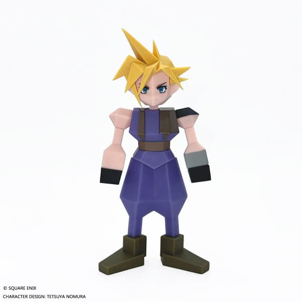 【再販】ポリゴンソフビ FINAL FANTASYVII クラウド・ストライフ