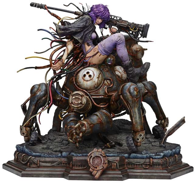 ザ・レジェンド・オブ・ビューティ・アンド・ビースト 攻殻機動隊 STAND ALONE COMPLEX 草薙素子＆タチコマ Art by エンテイ・リュウ キャラクターカラーVer.