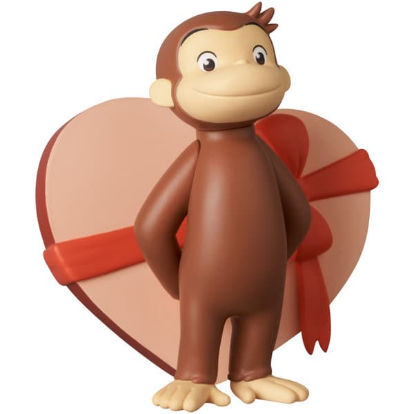UDF Curious George w/ Heart