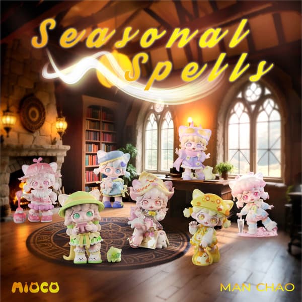 【BOX販売】MAN CHAO Mioco 四季の魔法シリーズ トレーディングフィギュア（1BOX=6個入）