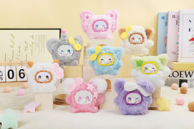 【BOX販売】YANCHUANG LOVELY EMMA RUA RUA（ルアルア）動物園 風船ガムシリーズ トレーディングプラッシュ（1BOX=6個入）