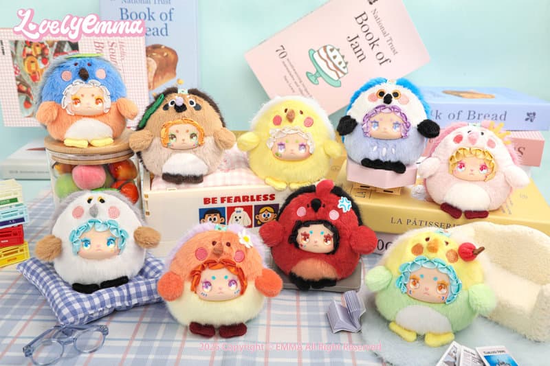 【BOX販売】YANCHUANG LOVELY EMMA ひよこ脱走計画シリーズ トレーディングプラッシュ（1BOX=8個入）