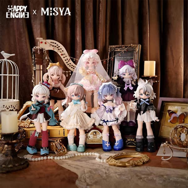 【BOX販売】YANCHUANG MISYA 怪奇博物館シリーズ トレーディングドール（1BOX=6個入）