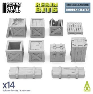 3Dプリントセット 木製収納箱（14個入）