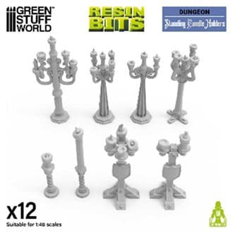 3Dプリントセット キャンドル燭台セット（12個入）